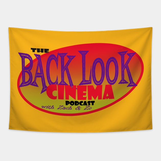 Back Look Cinema Logo Tapestry by Back Look Cinema Podcast Merch