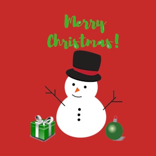 Merry Christmas Snowman T-Shirt