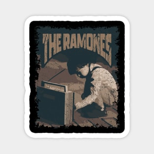 The Ramones Vintage Radio Magnet