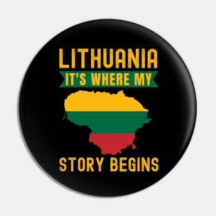 Lithuanian Pin