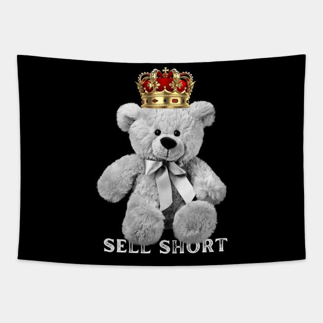 Sell Short King Bear Tapestry by NikiRaak Designs