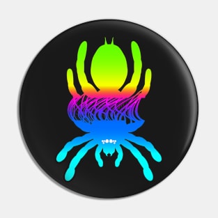 Tarantula Silhouette V141 (Horizontal) Pin