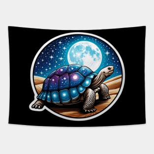 Midnight Sheller Desert Tortoise Tapestry