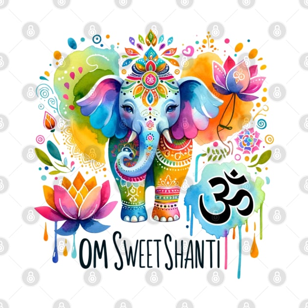 Om Sweet Shanti by Total 8 Yoga