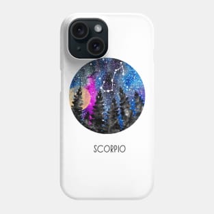 Scorpio Constellation, Scorpio Phone Case