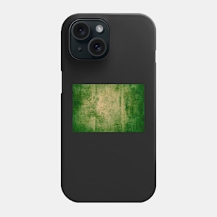 Green grunge textured metal Phone Case