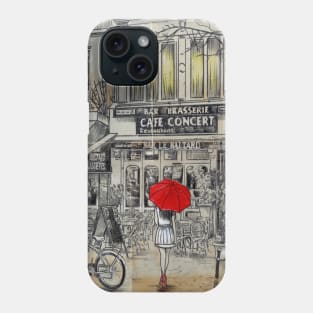 Cafe concert Phone Case