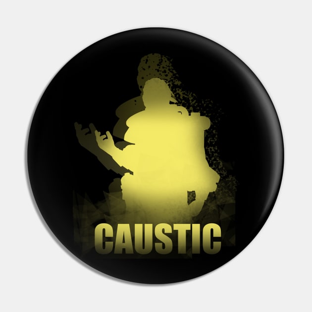 caustic minimal Pin by BizZo