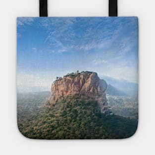 Sigiriya Fortress Lions Rock - Canvas Drawing Tote