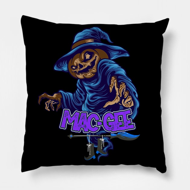 Macoween (Holiday Fun) Pillow by Punk Rap 