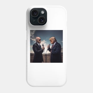 Trump vs Biden - Tshirt Design Phone Case