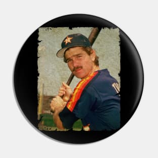 Dickie Thon in Houston Astros Pin