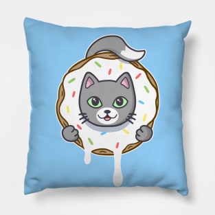 Donut Cat Pillow