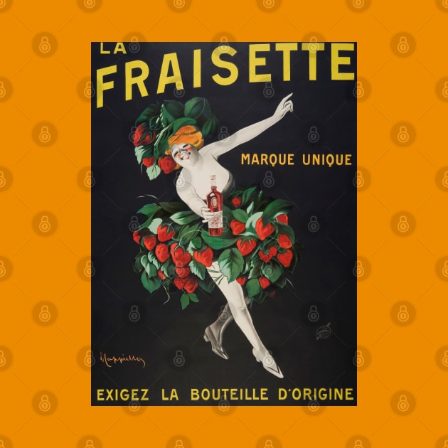 Vintage Advertising - La Fraisette by CozyCanvas