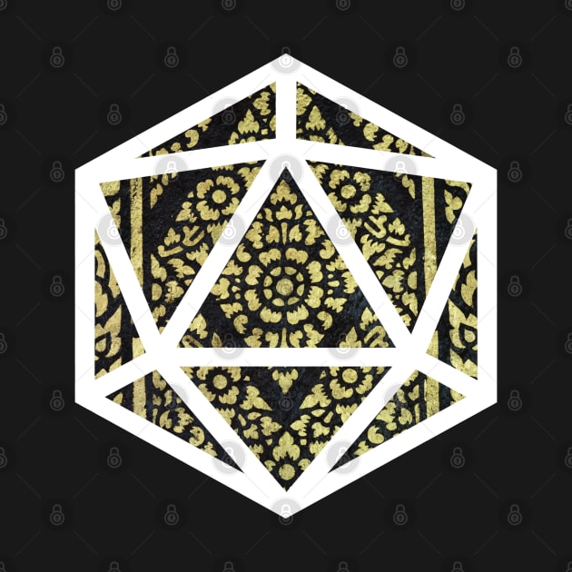 D20 Decal Badge - Grimoire by aaallsmiles