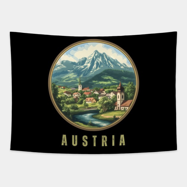 Austria Tapestry by Mary_Momerwids