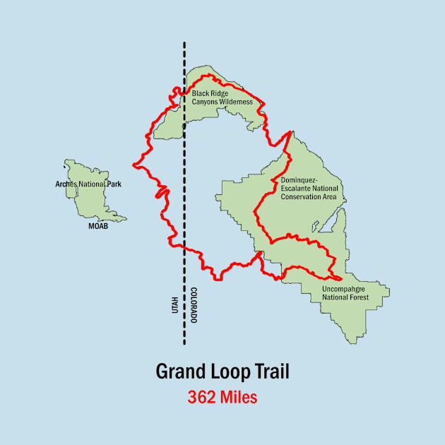 The Grand Loop Trail by numpdog