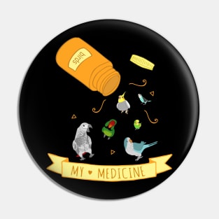 birds are my medicine Pin