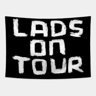 Lads on Tour for Lads Trip or Stag Do Tapestry