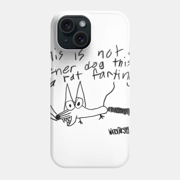 Not a Wiener Dog! Phone Case by WatchTheSky