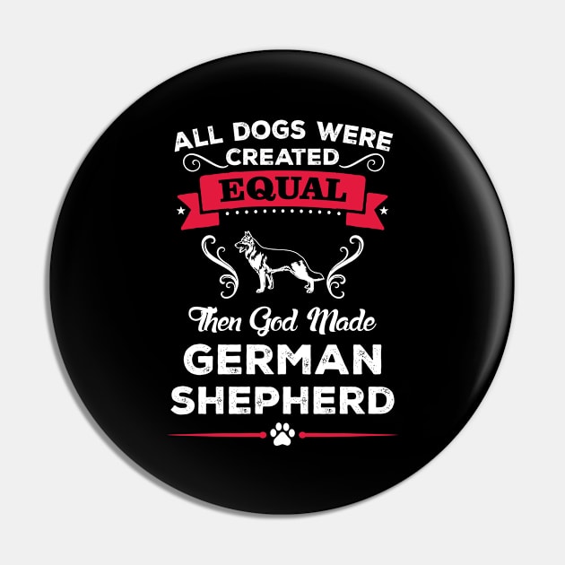 German Shepherd Pin by Republic Inc