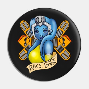 Race Babe Pin