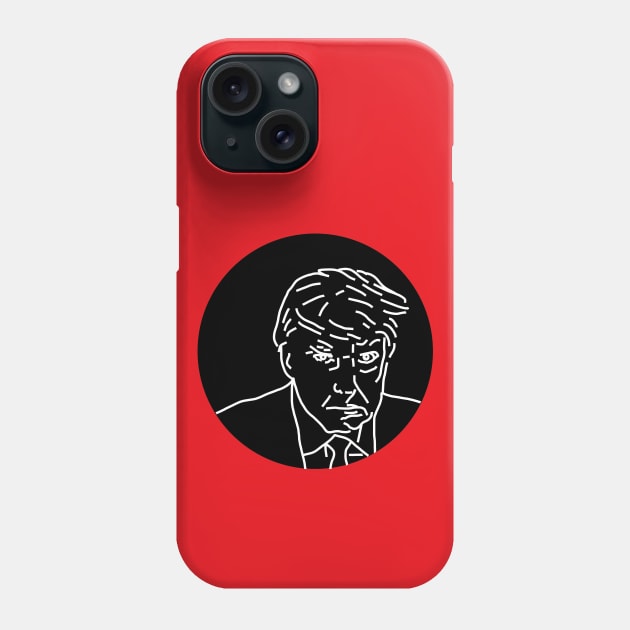 Trump Mugshot Phone Case by ellenhenryart