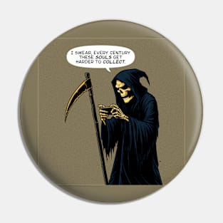 Grim Reaper souls to collect Pin