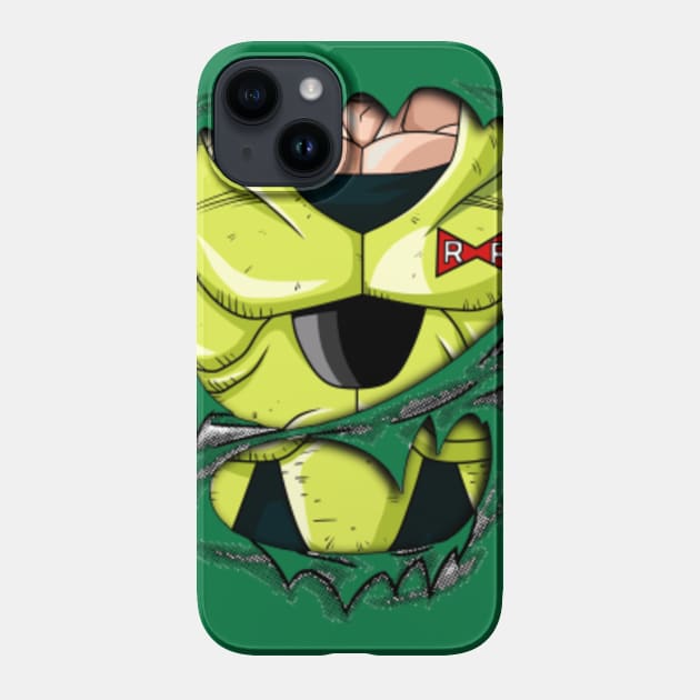 dragon ball android 16 Dragon Ball Z Cell Saga 16 Phone Case TeePublic