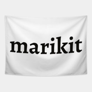 Marikit Blck Tapestry