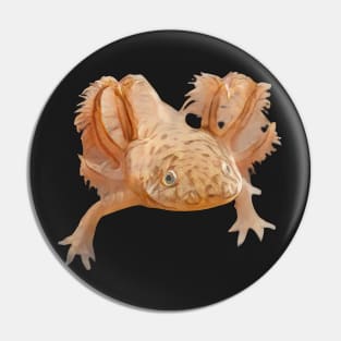 Super realistic axolotl Pin