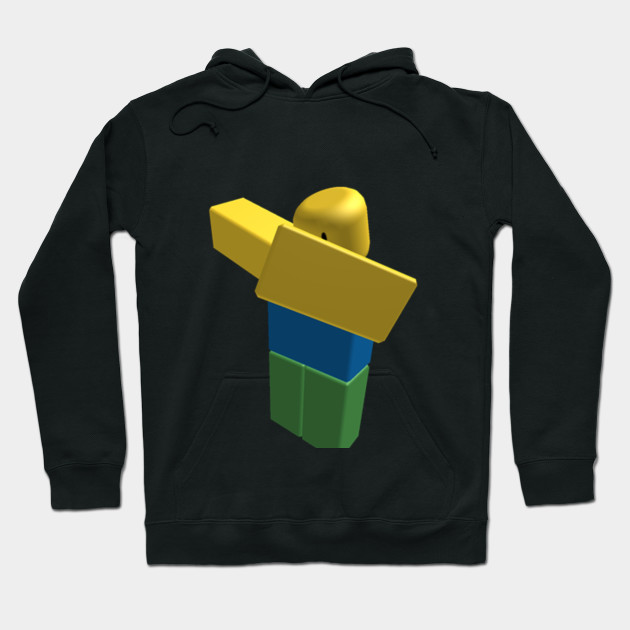 Roblox Noob Dabbing Roblox Game Hoodie Teepublic Uk - a roblox noob dabbing