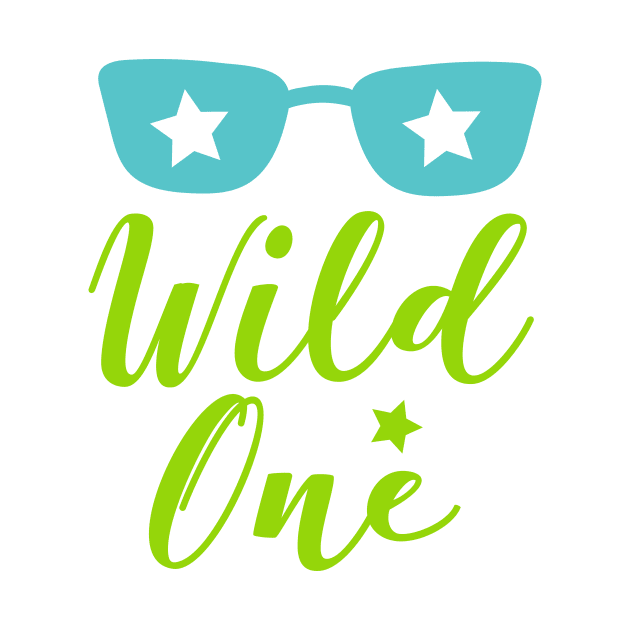 Wild One, Wild Child, Sunglasses, Stars by Jelena Dunčević