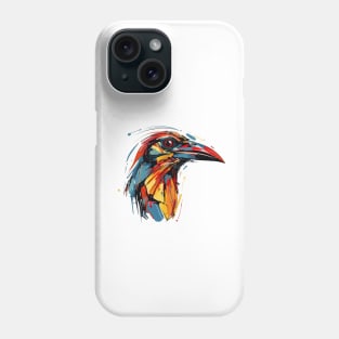 bird with pop art style Phone Case