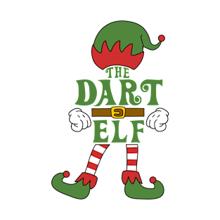 The Dart Elf Christmas Family Matching Outfits Group Attire T-Shirt