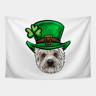 St Patricks Day Westie Tapestry