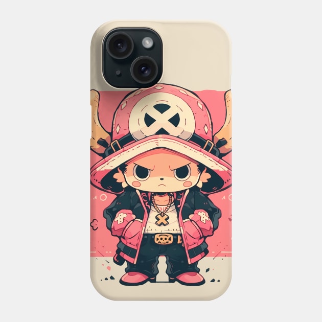 One piece Chopper Phone Case by Fyllewy