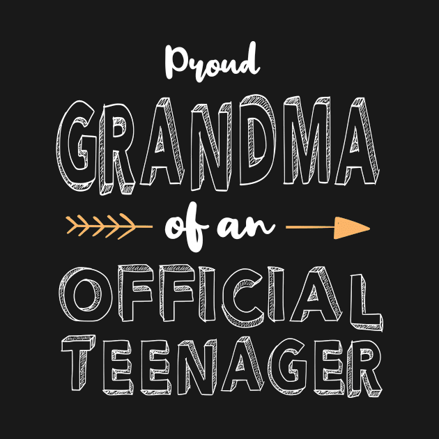 Proud Grandma Official Teenager Matching Birthday Outfit by 2blackcherries