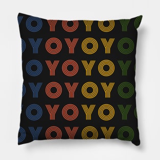Repeat Pattern Yoyo Pillow