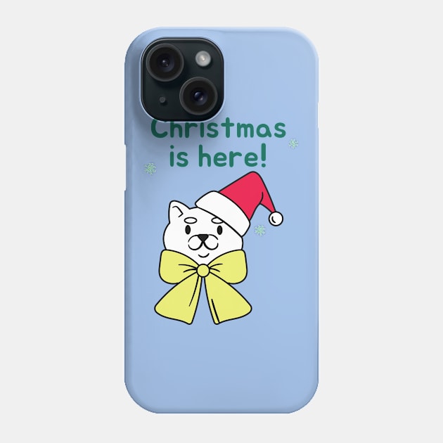 Xmas Kitty Phone Case by François Belchior