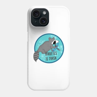 Diabetes is Trash 3 Phone Case