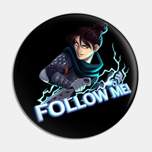 Wraith - Follow Me Pin