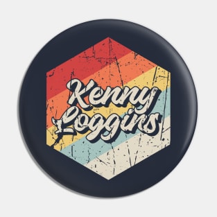 Kenny Loggins Retro Pin