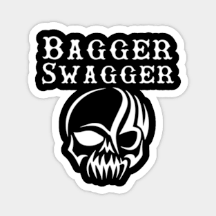 Bagger Swagger Motorcycle Chopper Bagger Magnet