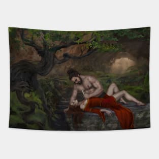 Under The Tanshi Tree Tapestry