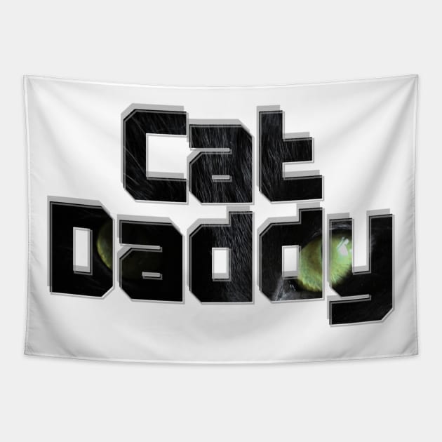 Cat Daddy Tapestry by afternoontees