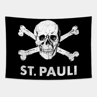 St Pauli skull & bones Tapestry