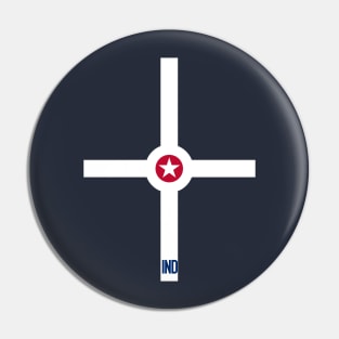 Indianapolis Flag Pin