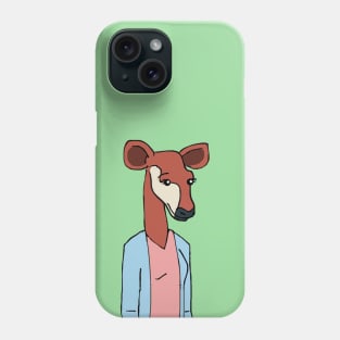 Office Okapi Phone Case