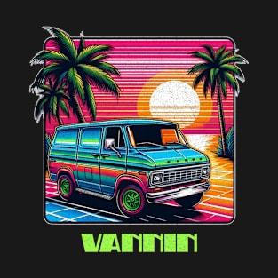 Retro 80’s Vannin T-Shirt